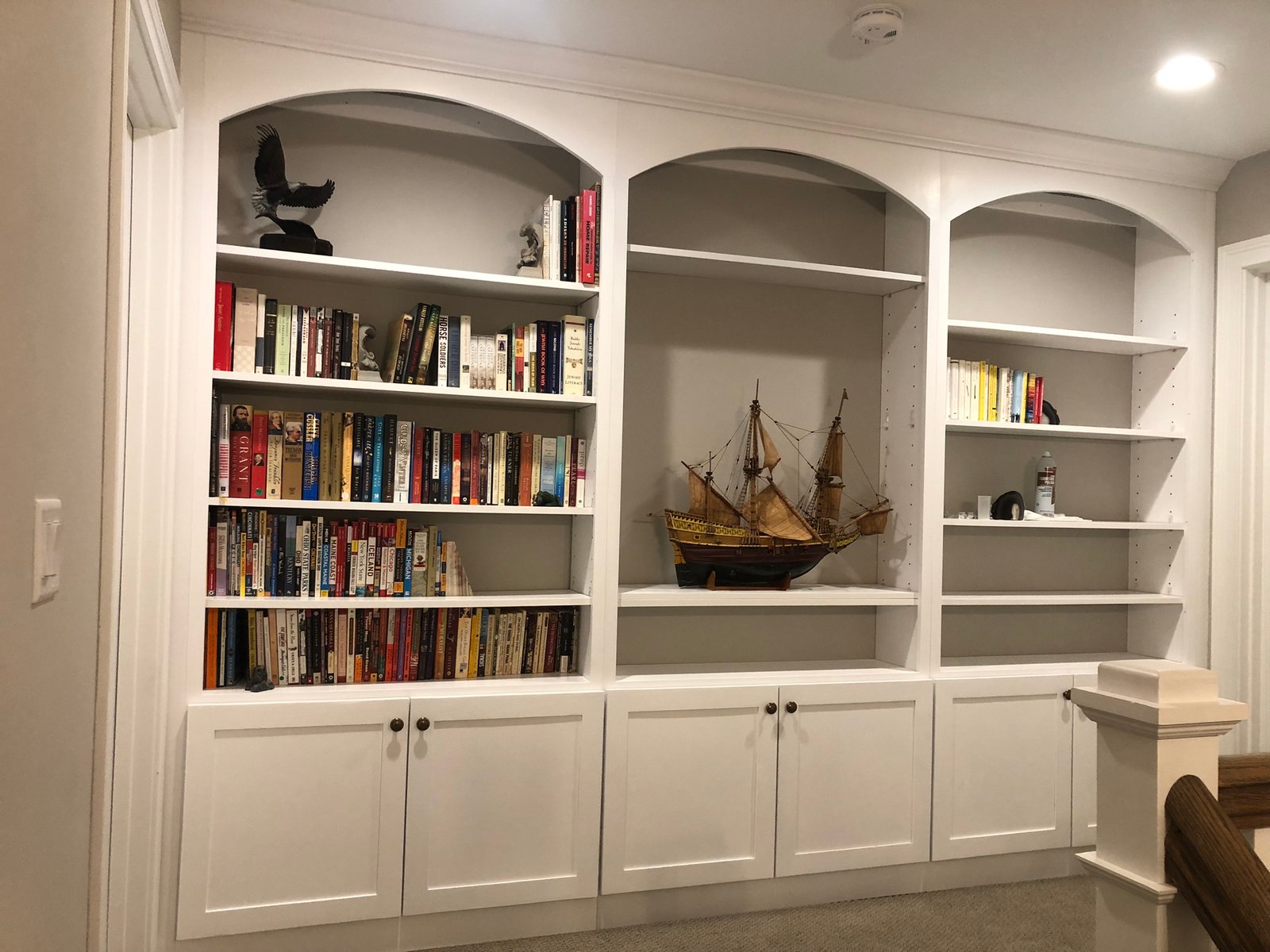 Bookshelf project after